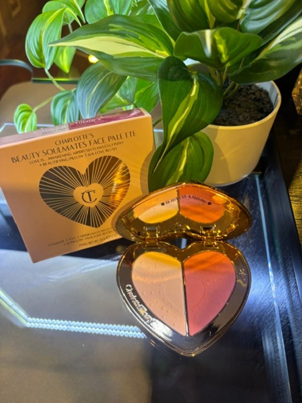 Charlotte Tilbury Pillow Talk Beauty Soulmates Face Palette | Flawless Pink